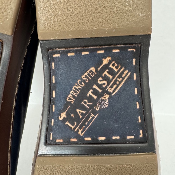 Spring Step Women's L'Artiste-Burbank Python Blu Sz 9.5-10 Slip on Clogs - Picture 10 of 11